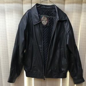 Vintage Members Only Leather Jacket